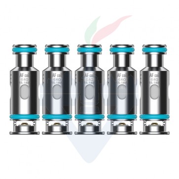 Testine di Ricambio AF Mesh Coil 0,6ohm Confezione da 5 Pezzi - Aspire