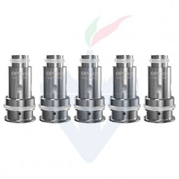 Testine di Ricambio BP Coil 1,0ohm Confezione da 5 Pezzi - Aspire