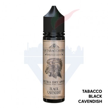 BLACK CAVENDISH - Extra Dry 4Pod - Aroma Shot 20ml - La Tabaccheria