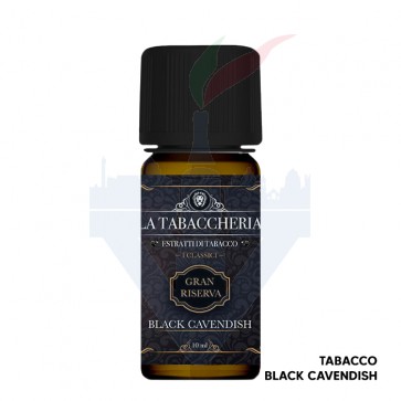 BLACK CAVENDISH - Gran Riserva - Aroma Concentrato 10ml - La Tabaccheria