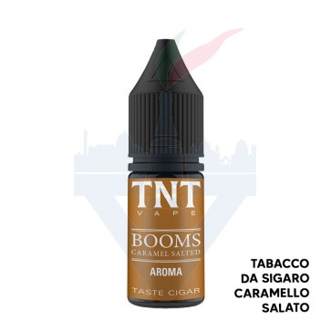 BOOMS CARAMEL SALTED - Aroma Concentrato 10ml - TNT Vape