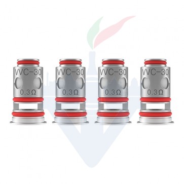 Testine di Ricambio VVC-30 Coil 0,3ohm Confezione da 4 Pezzi - Vandy Vape