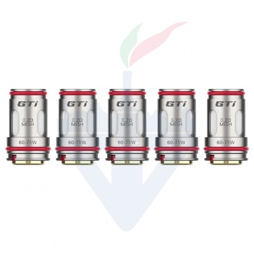 Testine Coil di Ricambio GTX-2 0,3ohm a Mesh Confezione da 5 Pezzi - Vaporesso