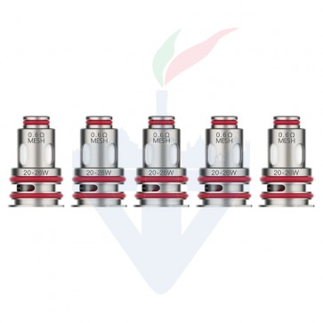 Testine Coil di Ricambio GTX-2 0,6ohm a Mesh Confezione da 5 Pezzi - Vaporesso