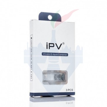 iPV V3 Mini Tank di Ricambio 2ml Confezione da 3 Pezzi - Pioneer4You