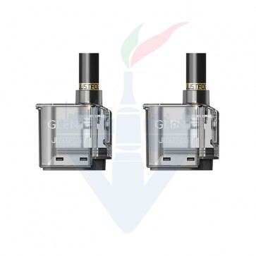 Pod di Ricambio per Glent 0,6ohm Con Filtro - 2 Pezzi - Justfog