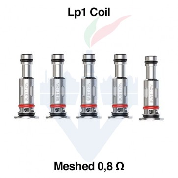 Testine Coil LP1 Meshed 0,8ohm Confezione da 5 Pezzi - Smok