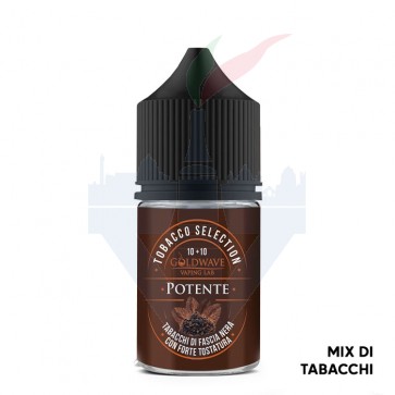 POTENTE - Tobacco Selection - Aroma Mini Shot 10ml - Goldwave