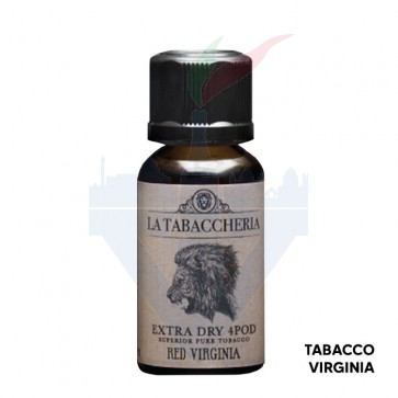RED VIRGINIA - Extra Dry 4Pod - Aroma Shot 20ml in 20ml - La Tabaccheria