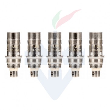 Testine Coil Nautilus e Nautilus Mini Coil BVC 1,8 Ohm Confezione da 5 Pezzi - Aspire