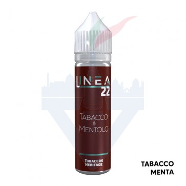 TABACCO E MENTOLO - Aroma Shot 20ml - Linea 22