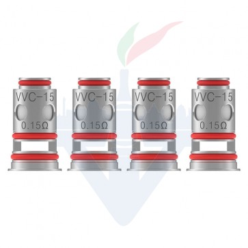 Testine di Ricambio VVC-15 Coil 0,15ohm - 4 Pezzi - Vandy Vape