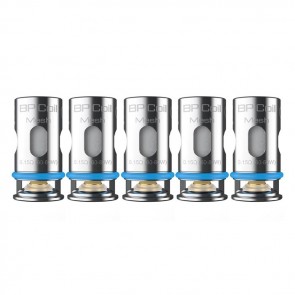 Testine di Ricambio BP Mesh Coil 0,15ohm Confezione da 5 Pezzi - Aspire