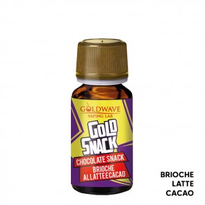 CHOCOLATE SNACK - Gold Snack - Aroma Concentrato 10ml - Goldwave
