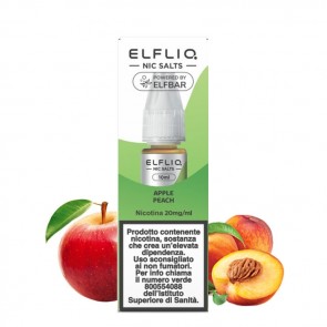 APPLE PEACH - Liquido Pronto 10ml - Elfliq by Elf Bar