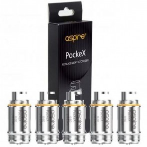 Testine Coil PockeX 1,2 ohm Confezioni da 5 pezzi - Aspire