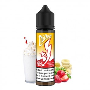 BANANA E FRAGOLA HV - Milkee - Aroma Shot 20ml - High Voltage [CON TASSELLO]