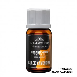 BLACK CAVENDISH - Organic 4 Pod - Aroma Concentrato 10ml - La Tabaccheria