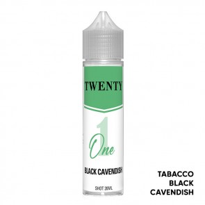 BLACK CAVENDISH - Twenty One - Aroma Shot 20ml - TNT Vape