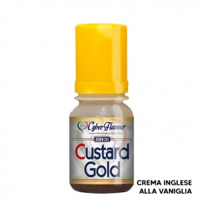CUSTARD GOLD - Cremosi - Aroma Concentrato 10ml - Cyber Flavour
