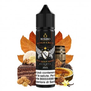 DON JUAN SUPRA RESERVE - Mix Series 20ml - Kings Crest e Bombo [CON TASSELLO]