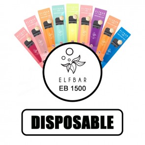EB1500 Disposable - 1500 Puff - Vape Pen Usa e Getta - Elf Bar