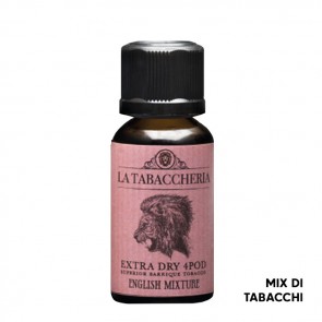 ENGLISH MIXTURE - Extra Dry 4Pod - Aroma Shot 20ml in 20ml - La Tabaccheria