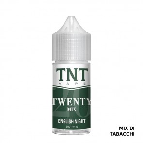 ENGLISH NIGHT - Twenty Mix - Aroma Mini Shot 10ml - TNT Vape