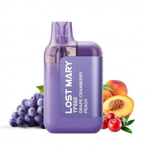 GRAPE CRANBERRY PEACH 20mg Lost Mary TP800 Disposable - 800 Puff - Vape Pen Usa e Getta - Elf Bar