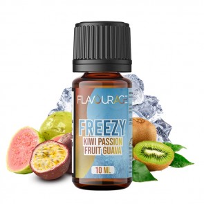 KIWI PASSION FRUIT GUAVA - Freezy - Aroma Concentrato 10ml - Flavourage CON TASSELLO