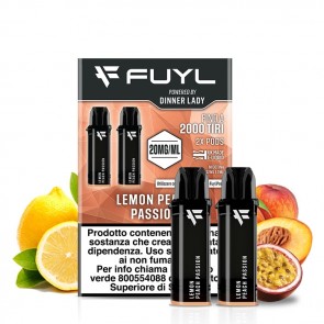 LEMON PEACH PASSION 20mg - Pod Precaricata Fuyl - 2 pezzi - Fuyl