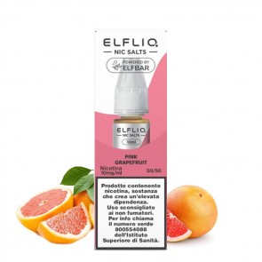 PINK GRAPEFRUIT - Liquido Pronto 10ml - Elfliq by Elf Bar