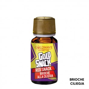 RED SNACK - Gold Snack - Aroma Concentrato 10ml - Goldwave