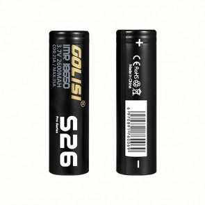 S26 IMR 18650 2600mAh 25A Scatola da 2 Pezzi - Golisi