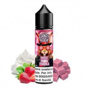 TOFFEE PANNA FRAGOLA - Candy Rock - Aroma - Shot 20 su 60 - Flavourart