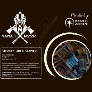 Short's Alien Stapled - Breakill's Alien Lab x Vaper's Mood