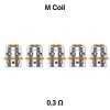 Testine di Ricambio M Coil Dual 0,3ohm - 5 Pezzi - Geek Vape